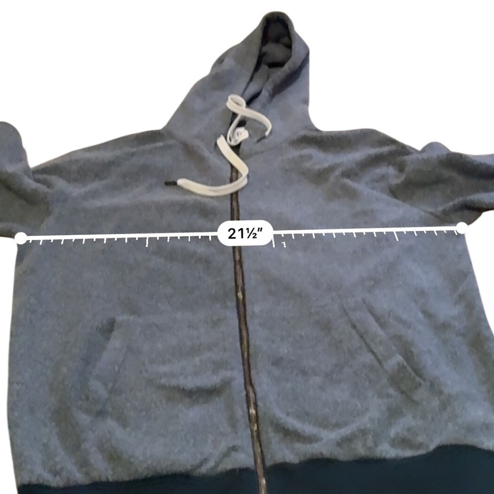 Feat BlanketBlend Full Zip‎ Hoodie Jacket Unisex Medium Green Lounge Cozy - Picture 9 of 10